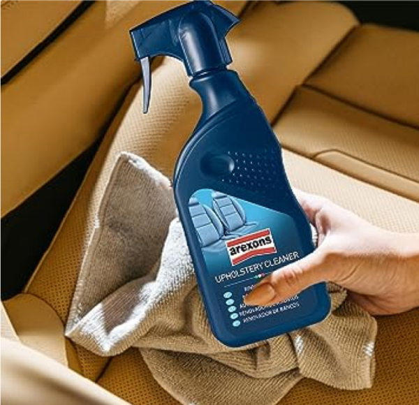Arexons Upholstery Cleaner, 400ml | Deep Cleaning Action | Restores Original Colors | Suitable for Automotive and Home Fabrics | Effective on Cloth, Velvet, Carpets, Door Panels, and Floor Mats